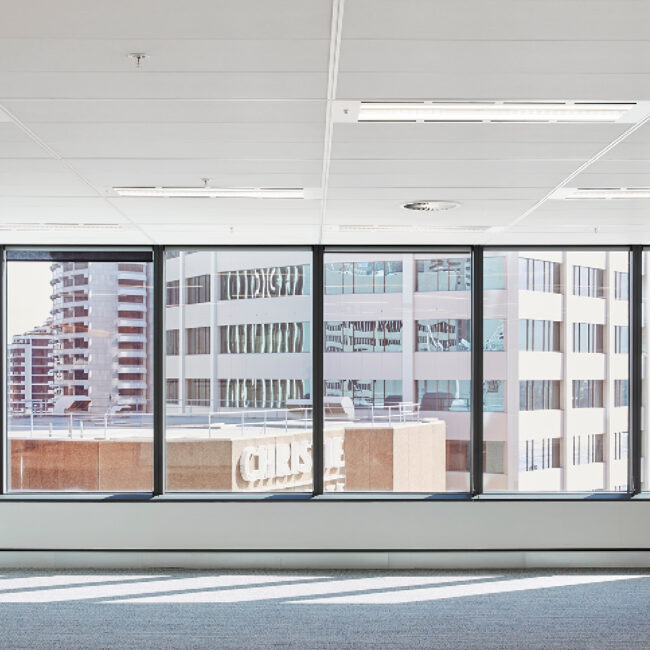 eMineral Summit Mineral Fibre ceiling tiles at Sydney Commercial Building 1 O'Connell St